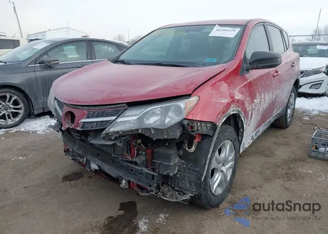 2013 Toyota Rav4 Le z USA, uszkodzony, nr VIN 2T3ZFREV0DW012603